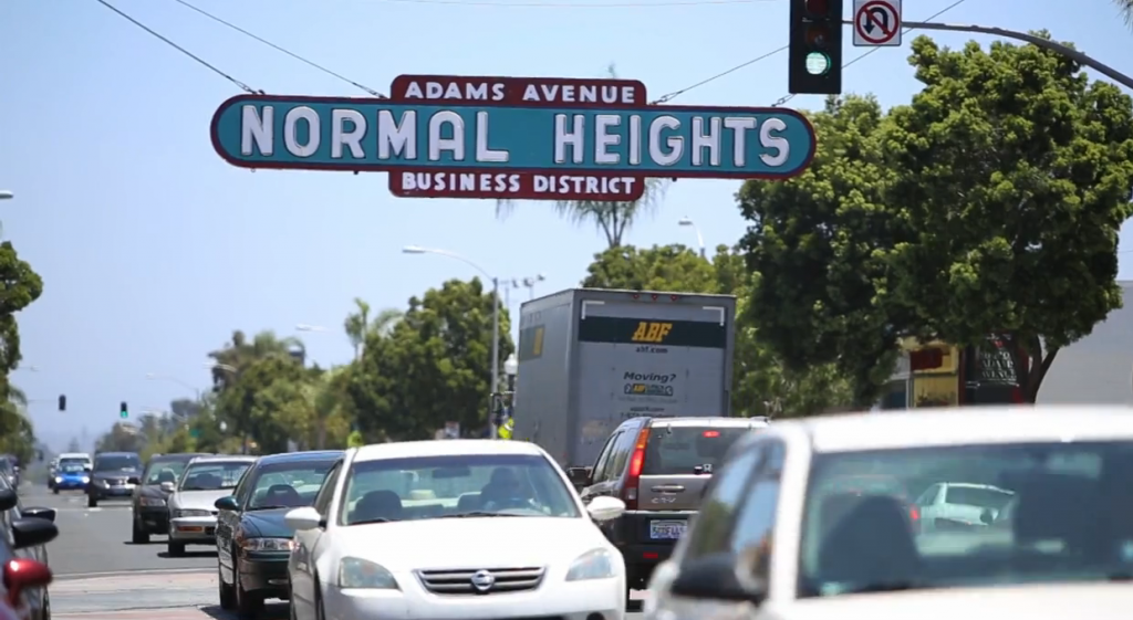 Adams Avenue Sign