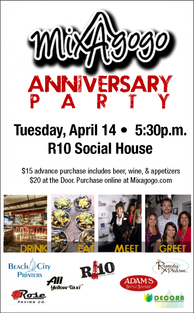mixagogo anniversary party