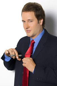 John Kerwin Cutting His Own Tie from The John Kerwin Show