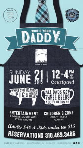 A Father's Day Feast Fit For Dad @ Shade Hotel | Manhattan Beach | California | United States