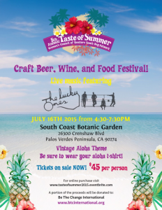 5th Annual Taste of Summer @ South Coast Botanic Garden | Palos Verdes Peninsula | California | United States