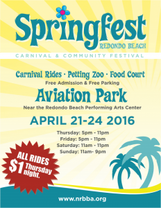 2016 Spring Carnival & Community Festival @ Redondo Beach Performing Arts Center | Redondo Beach | California | United States